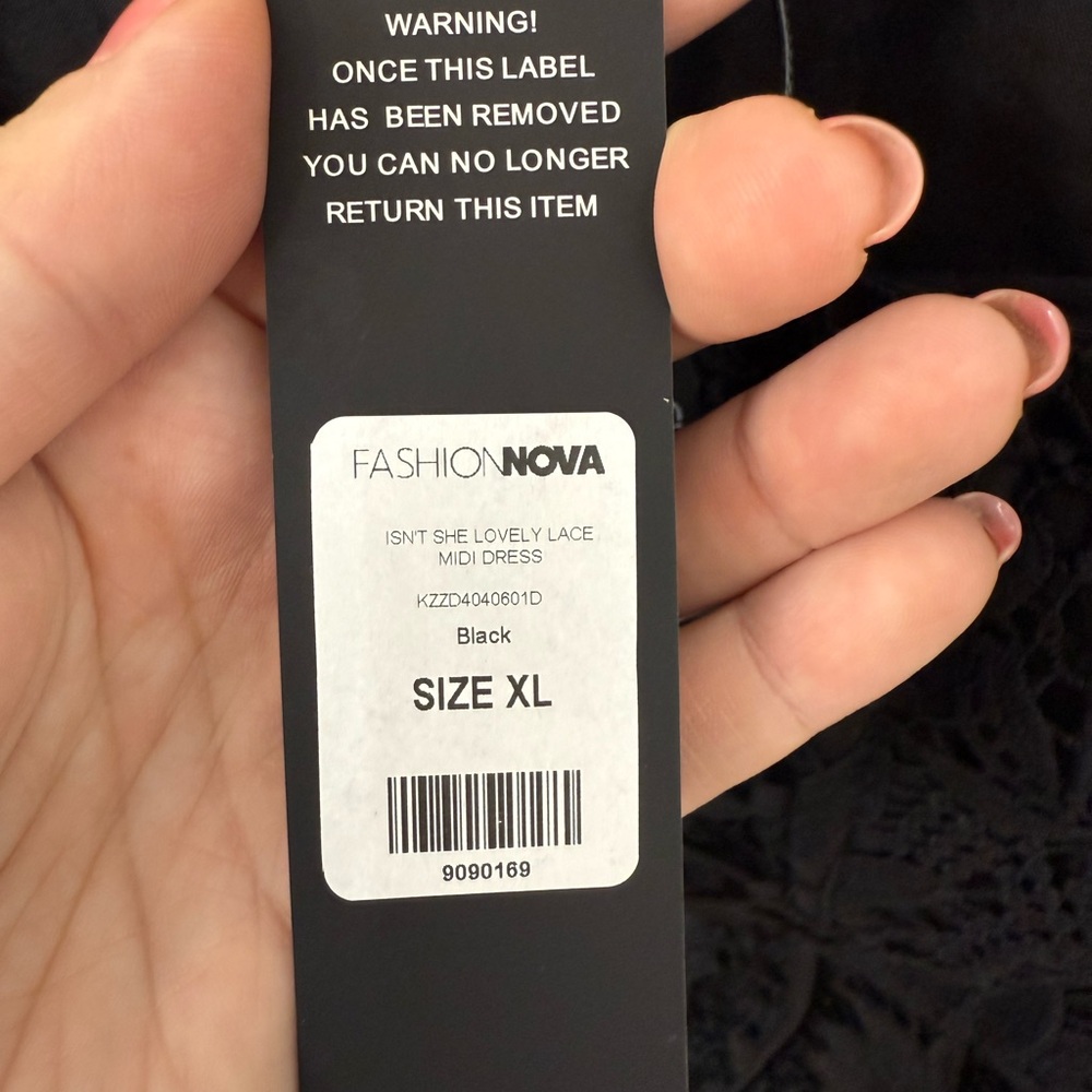 Fashion Nova Isn't She Lovely Lace Midi Dress - Picture 7 of 7